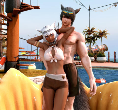 Sun's Out, Chests Out (w/ Rin)